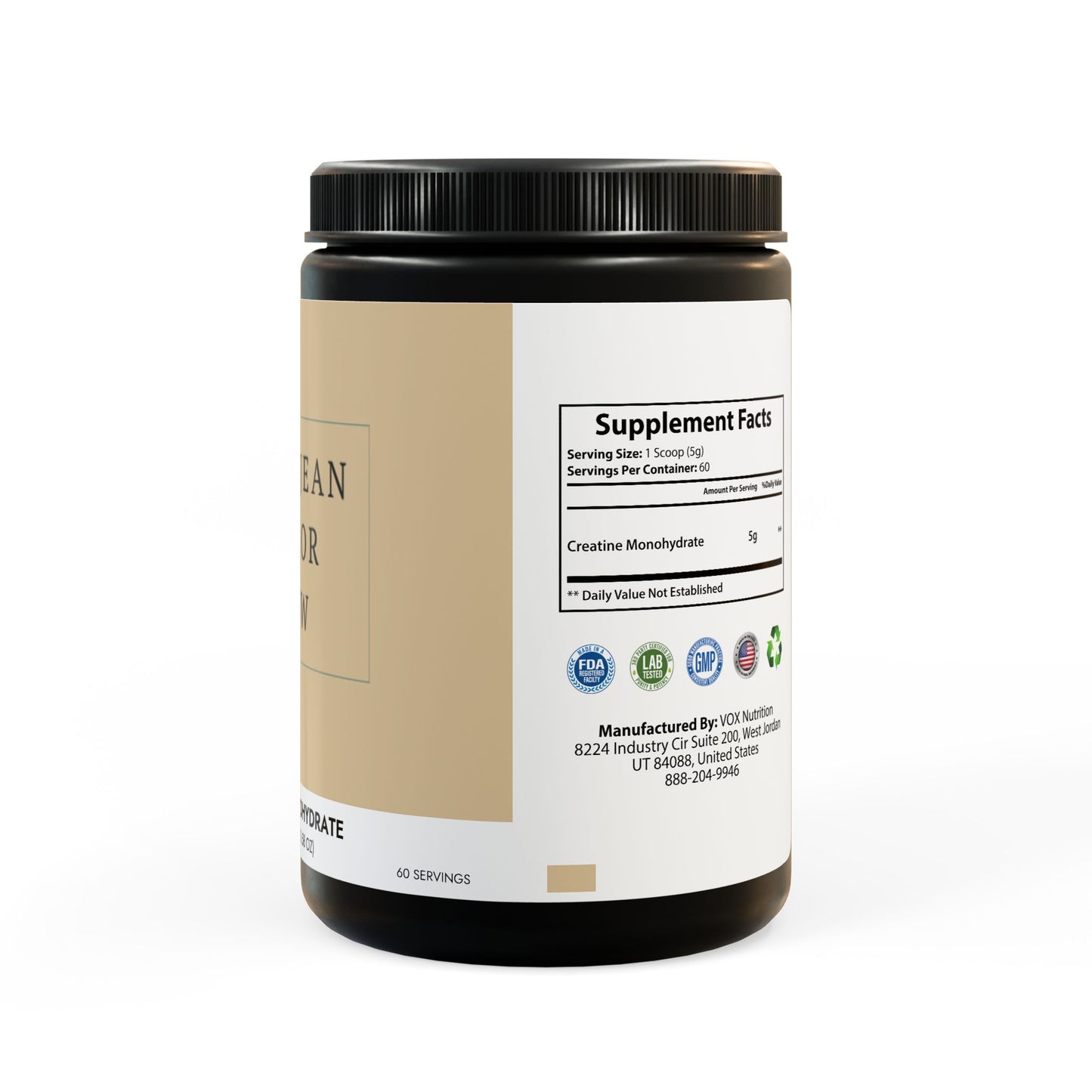 Creatine Monohydrate Supplement (300g, 10.58oz)