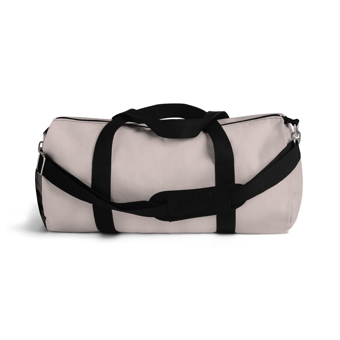 Blush Pink Canvas Duffel Bag — Lightweight Travel & Gym Tote