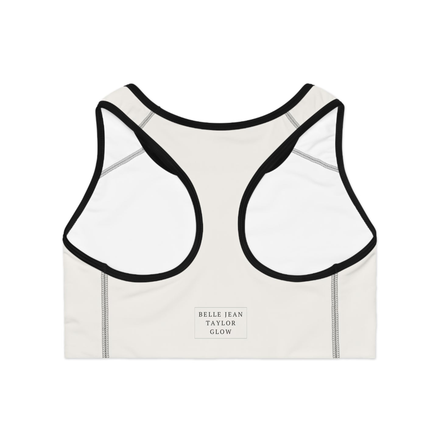 Plain AOP Sports Bra — Custom All-Over-Print Activewear