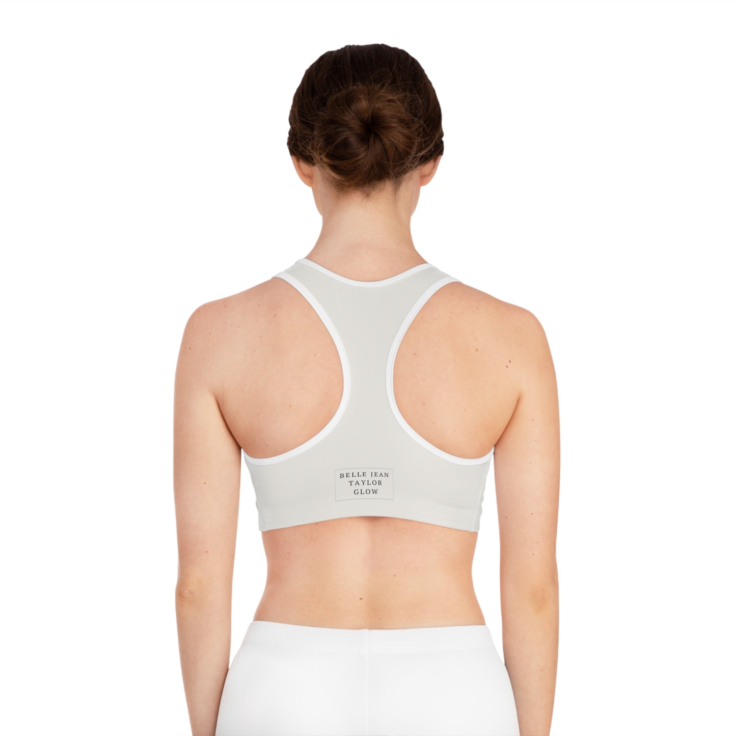 Plain AOP Sports Bra — Custom All-Over-Print Activewear