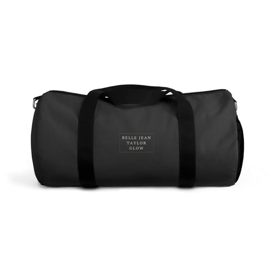 Classic Black Duffel Bag — Spacious Travel & Gym Carryall