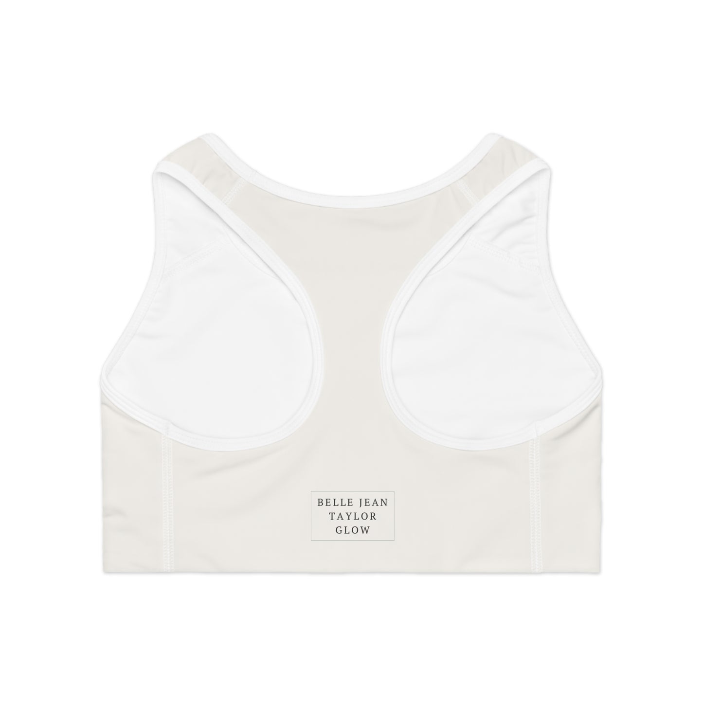 Plain AOP Sports Bra — Custom All-Over-Print Activewear