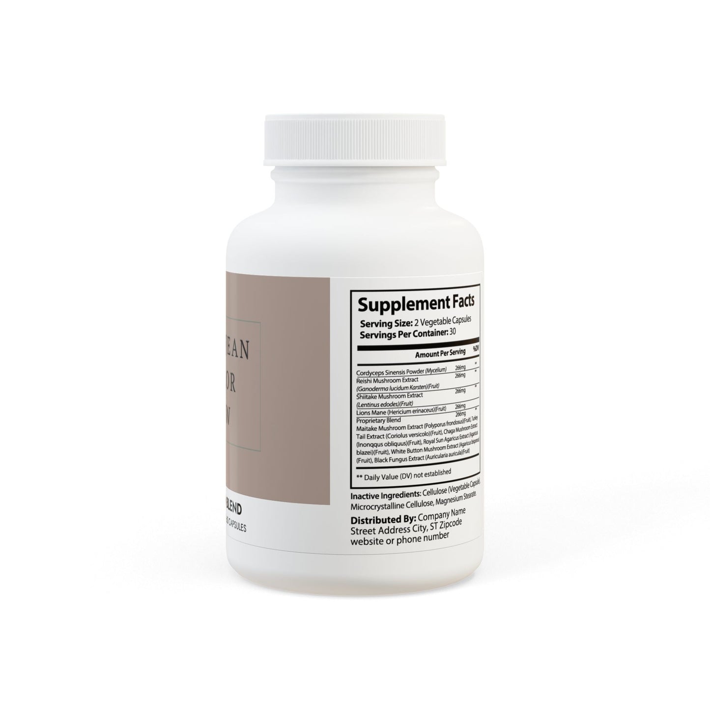 Mushroom Blend Supplement (60 Capsules)