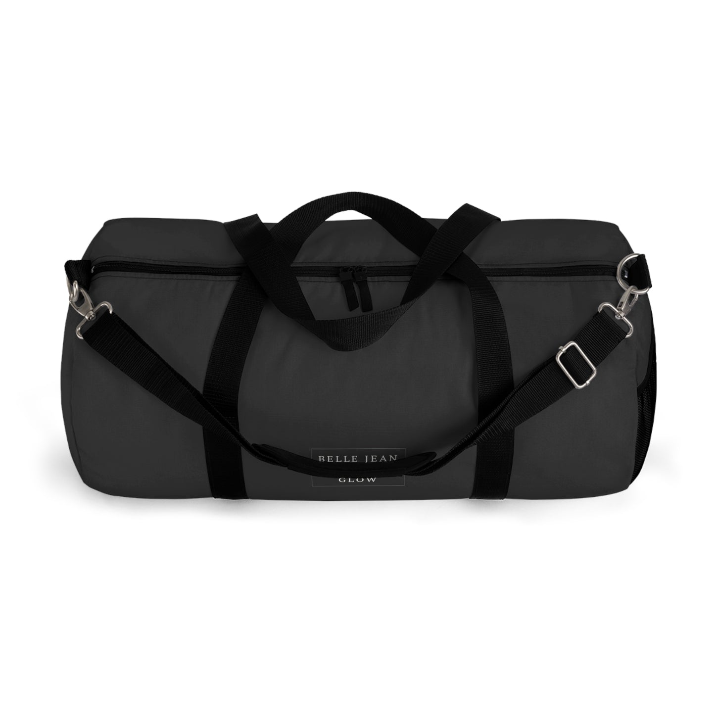 Classic Black Duffel Bag — Spacious Travel & Gym Carryall