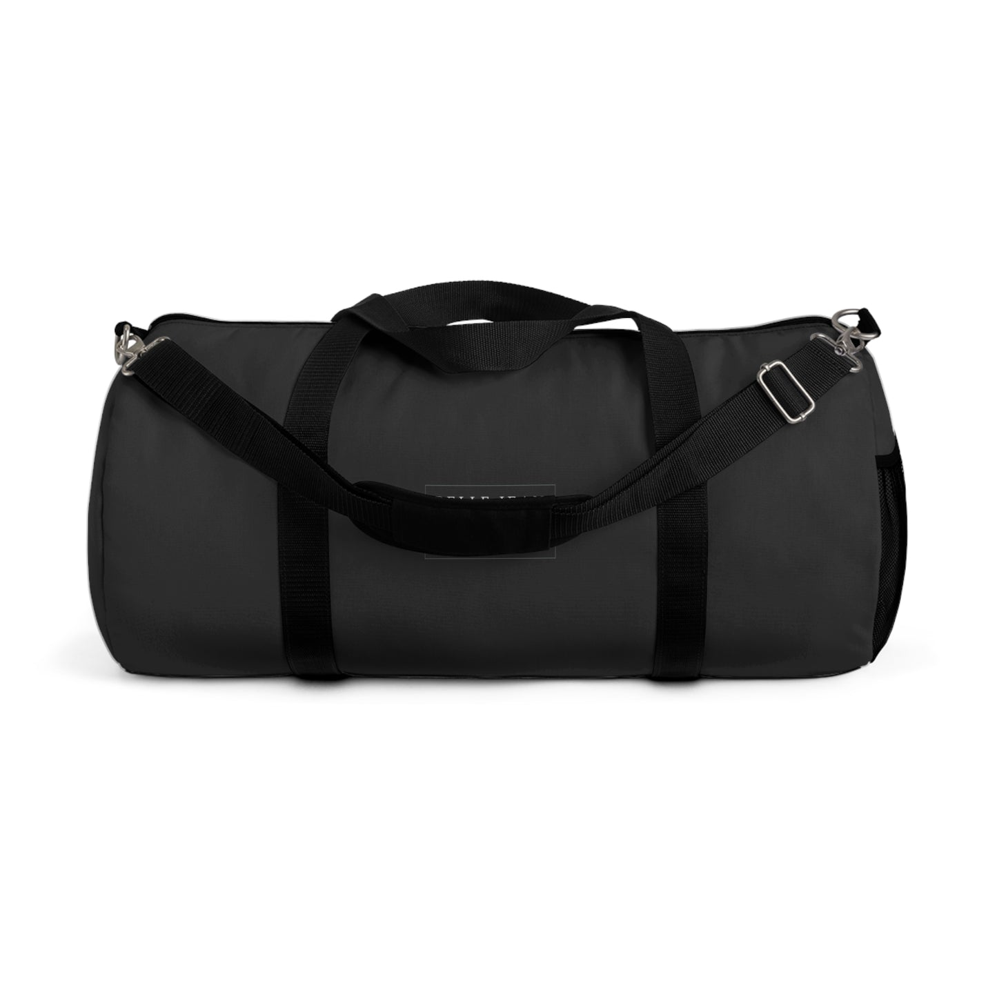Classic Black Duffel Bag — Spacious Travel & Gym Carryall
