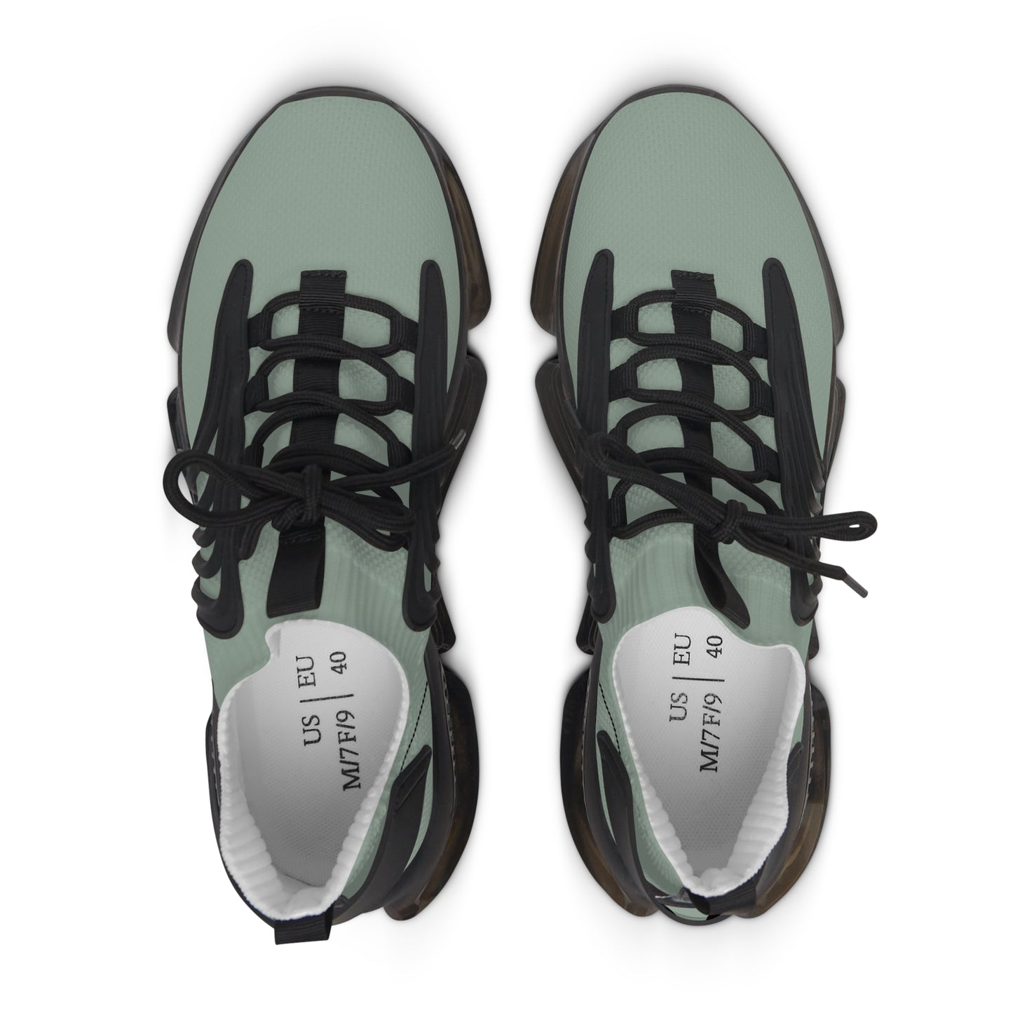 Women’s Mesh Sneakers — Lightweight Breathable Athletic Shoes, Sage Green Casual Trainers